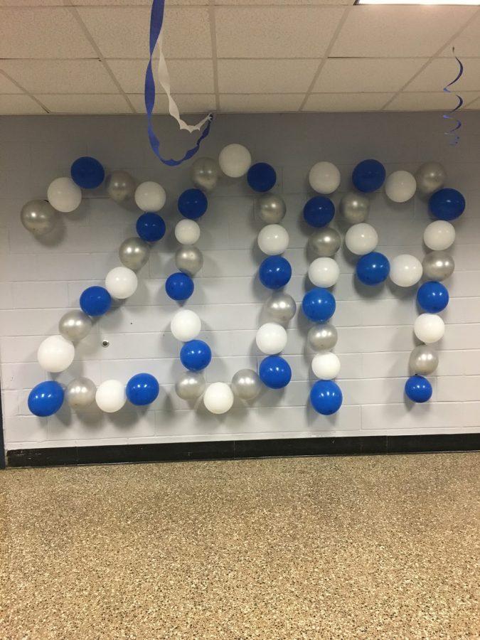 This years winner of the Homecoming Hall decorating contest is the Sophomore class of 2019! 
