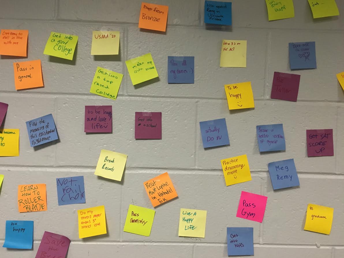Post-Its Produce Positive Reminders